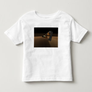 Camiseta Infantil Conceito para o escuteiro vulcânico da vida da