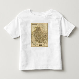 Camiseta Infantil Condado composto de Kirkcudbright