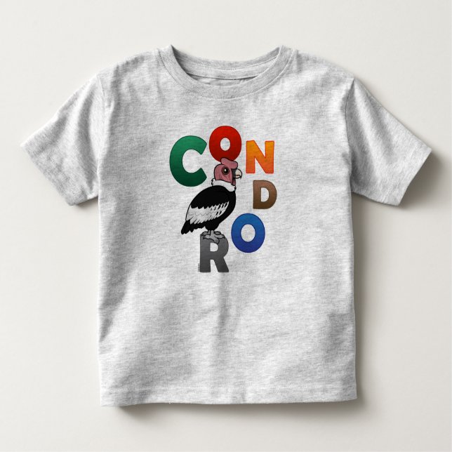 Camiseta Infantil Condor colorido (Frente)