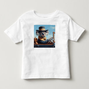 Camiseta Infantil Condução De Koala