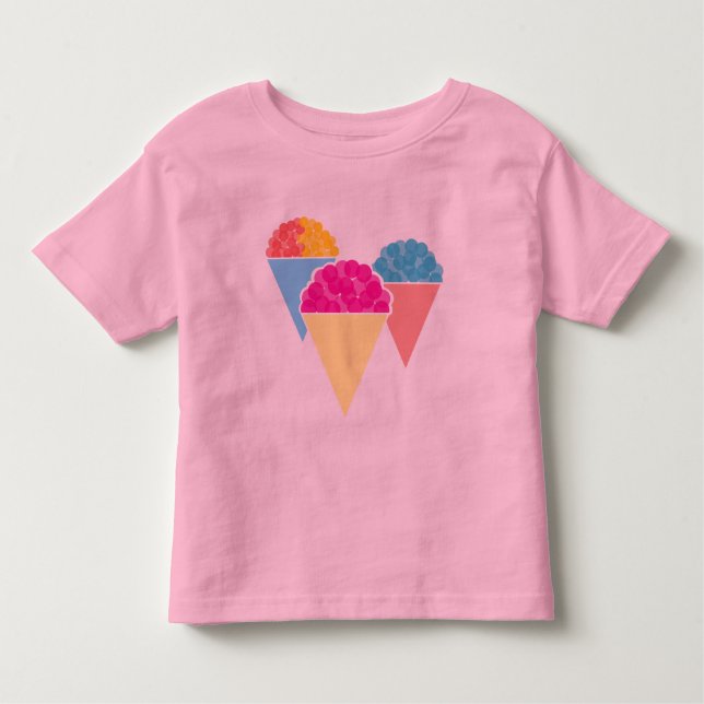 Camiseta Infantil cone do sno (Frente)