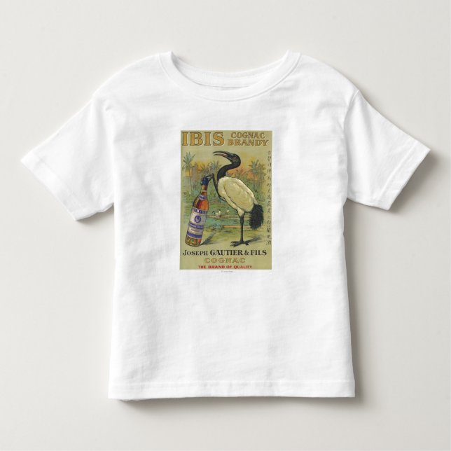 Camiseta Infantil Conhaque dos íbis - Joseph Gautier & Promo de Fils (Frente)