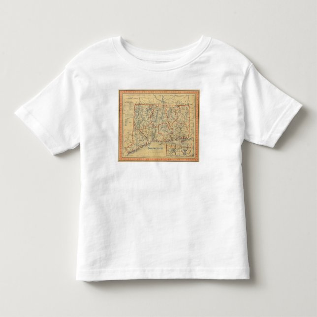 Camiseta Infantil Connecticut 6 (Frente)