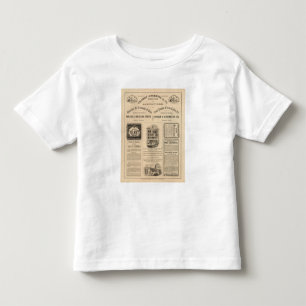 Camiseta Infantil Connecticut com parcelas de New York
