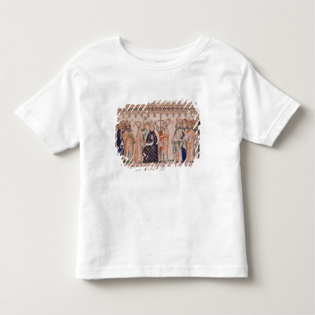 Camiseta Infantil Consagração Philippe III le Hardi Rei de (Frente)