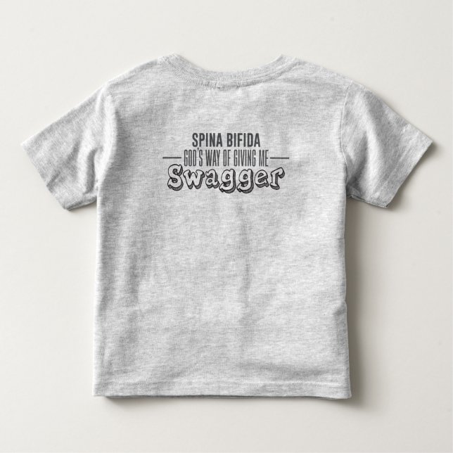 Camiseta Infantil Consciência Bifida de Spina (Verso)