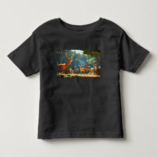 Camiseta Infantil Conselho da Selva: Vozes dos Selvagens