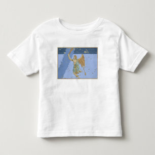 Camiseta Infantil Constelação de Orion, de "Uranometria" por Joha