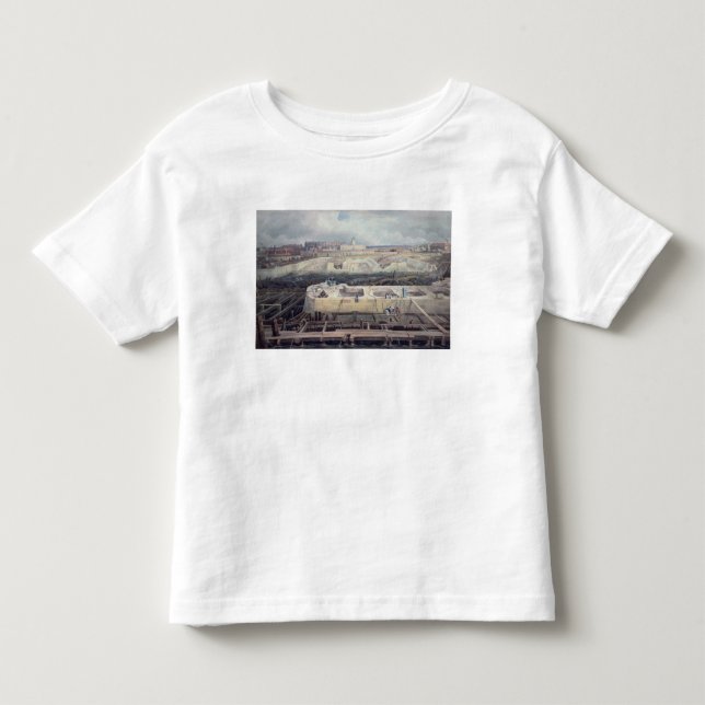 Camiseta Infantil Construção das docas (Frente)