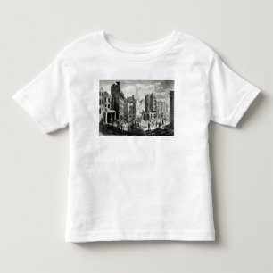 Camiseta Infantil Construção do bulevar de Sebastopol