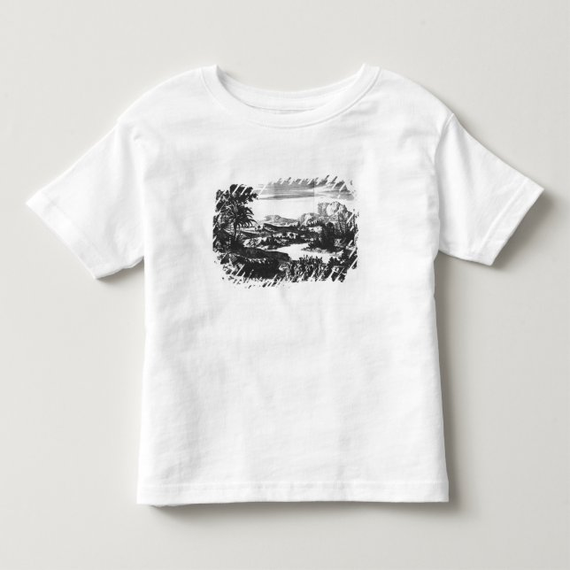Camiseta Infantil Construção "Griffon" de Rene Robert Cavelier (Frente)