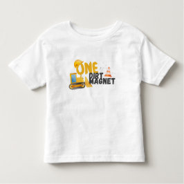 Camiseta Infantil Construção, primeiro aniversario de caminhão