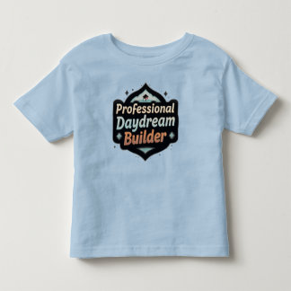 Camiseta Infantil Construtor Profissional de Devaneios Citação Engra