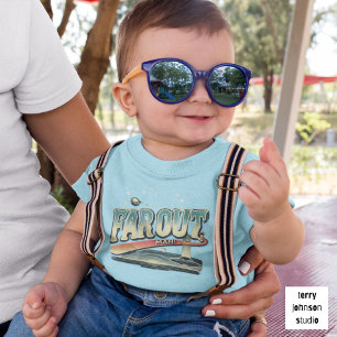 Camiseta Infantil Continue no caminhoneiro" Retro 60s personalizado 