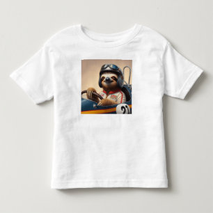 Camiseta Infantil Controlador de Racecar de Largura