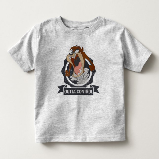 Camiseta Infantil Controle externo TAZ™ (Frente)