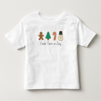 Camiseta Infantil Cookie de Natal da Família Correspondente