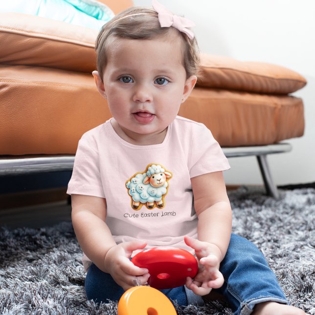 Camiseta Infantil Cookie de Páscoa Física (Criador carregado)