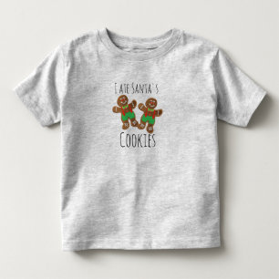 Camiseta Infantil Cookies de Gingerbread Toddler Fine Jersey T-Shirt