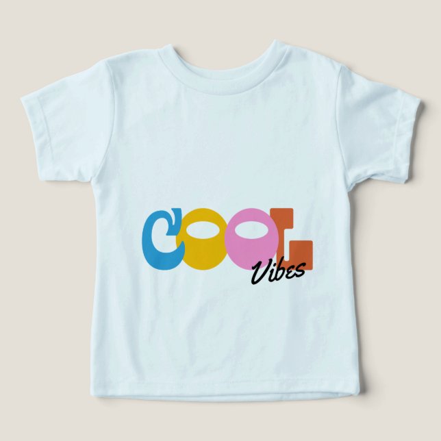 Camiseta Infantil Cool Vibes Baby (Design frontal)