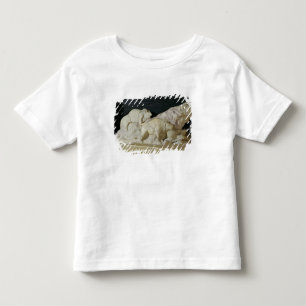 Camiseta Infantil Cópia da escultura dos bisontes, Le