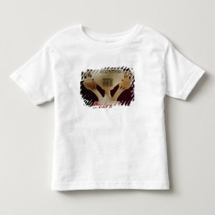 Camiseta Infantil Copo de bebendo no formulário de uns lótus
