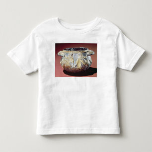 Camiseta Infantil Copo de bebendo que descreve soldados de Scythian