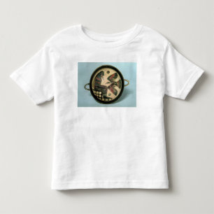 Camiseta Infantil Copo de Laconian que descreve Zeus e a águia