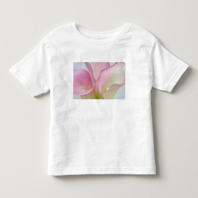 Camiseta Infantil Copos-de-Leite Rosa (Frente)