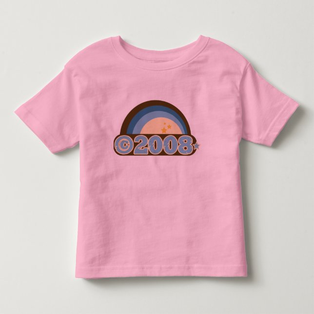 Camiseta Infantil Copyright 2008 (Frente)