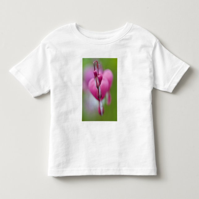 Camiseta Infantil Cor dramática e forma de coração sangrando (Frente)