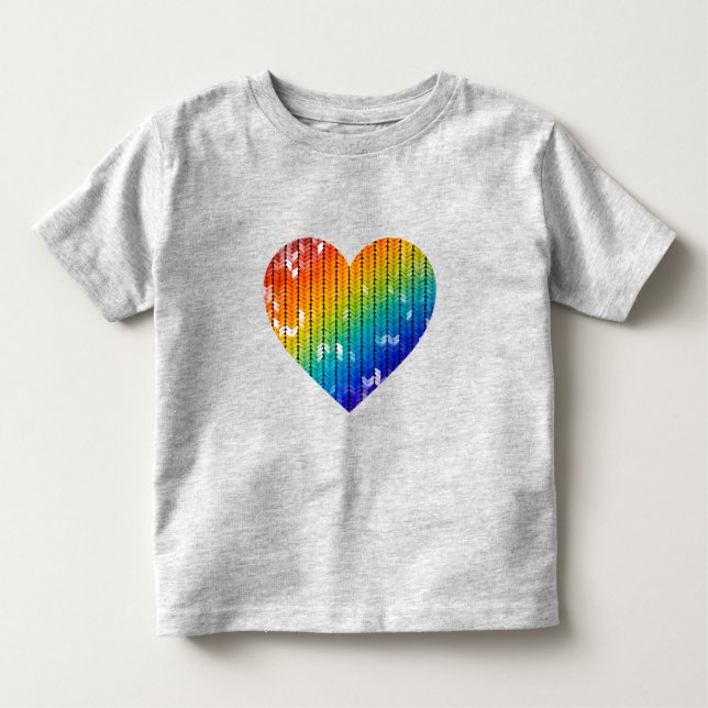Camiseta Infantil Coração (Frente)