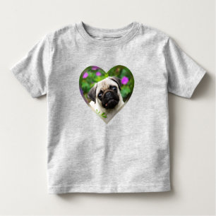 Camiseta Infantil Coração De Cãozinho Colorido Cachorro Cachorro Cac