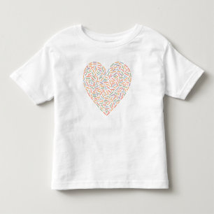 Camiseta Infantil Coração Grito Sprinkle