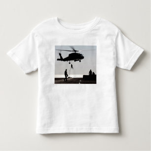 Camiseta Infantil Corda rápida do pessoal de uma SH-60F