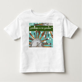 CAMISETA INFANTIL CORDAS DE GUITAR NO SOL