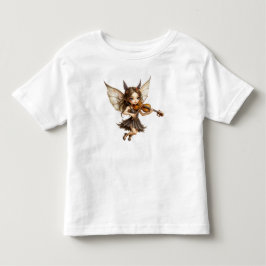Camiseta Infantil Cordas Sussurrantes da Fada do Crepúsculo.