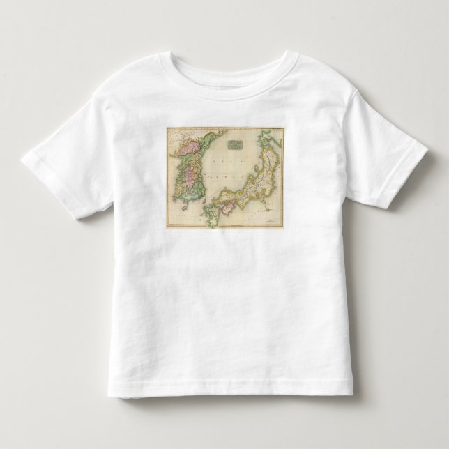 Camiseta Infantil Corea, Japão (Frente)