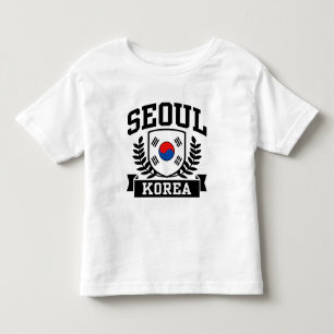 Camiseta Infantil Coreia de Seul