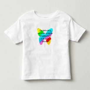 CAMISETA INFANTIL CORES COLORIDOS 11:1 COTODLER T-S DESIGN BUTTERFLY