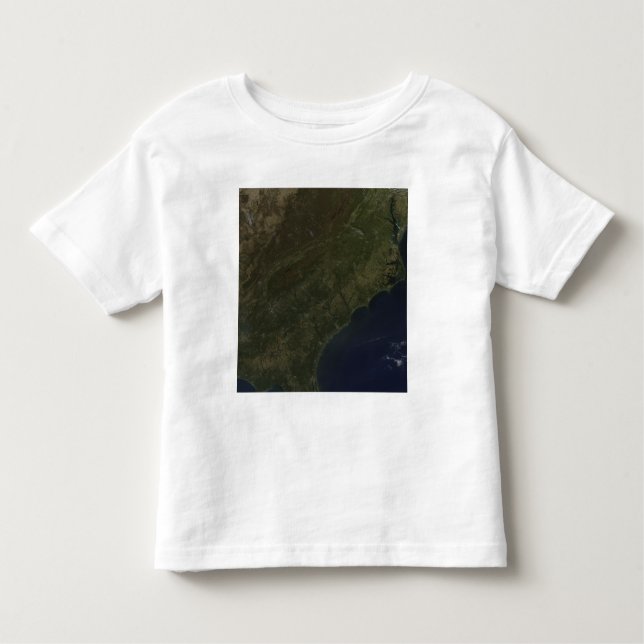 Camiseta Infantil Cores de queda no sudeste dos Estados Unidos (Frente)