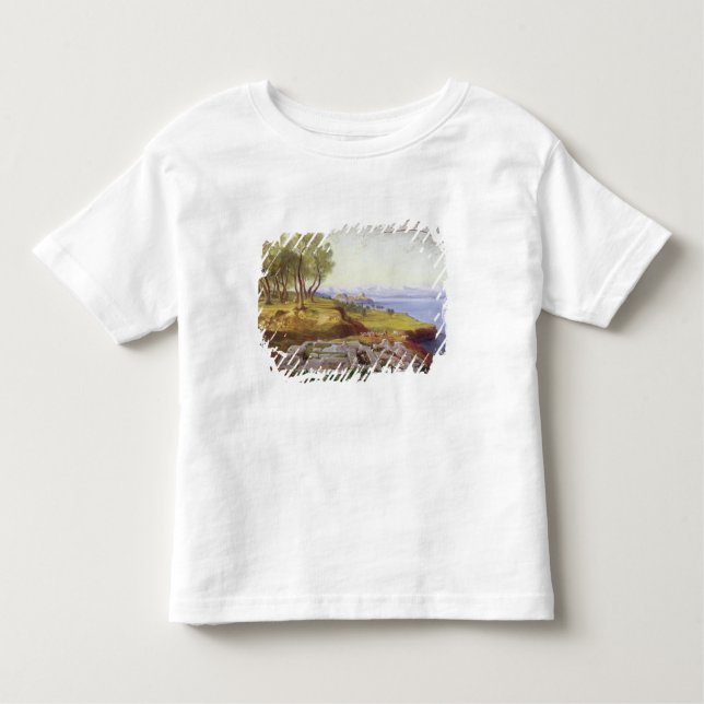 Camiseta Infantil Corfu da ascensão, c.1856-64 (óleo em canvas) (Frente)