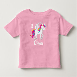 Camiseta Infantil Corno de Nascimento do Unicórnio Bastante Personal