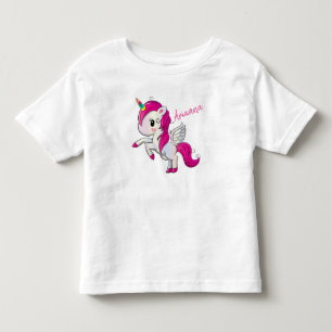 Camiseta Infantil Corno de Unicórnio