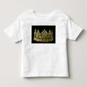 Camiseta Infantil Coroa das escavações da necrópolis