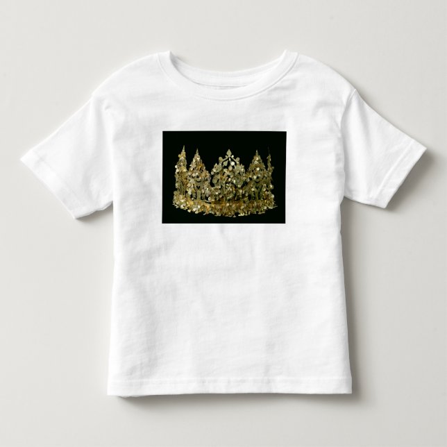Camiseta Infantil Coroa das escavações da necrópolis (Frente)
