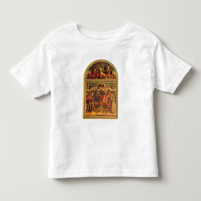 Camiseta Infantil Coroação do Virgin (Frente)