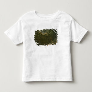 Camiseta Infantil Coroboree aborígene em Terra de Van Diemen