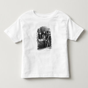 Camiseta Infantil Coronel Chabert, ilustração 'Le Coronel