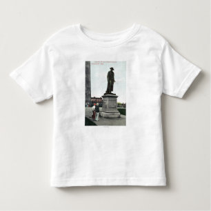Camiseta Infantil Coronel William Prescott Estátua Cena